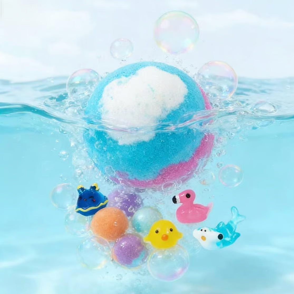 đđŁBath Bombs For Kids â 12 Pack With Surprise Toys Inside, Easter Basket Stuffers