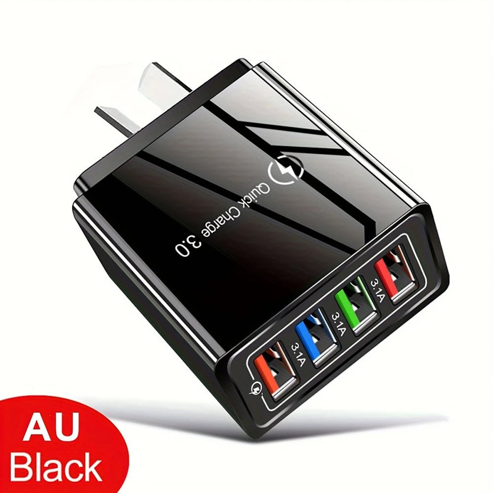 đ„Last Day 50% OFF - The Charger Big Tech Hates | 4-Port Quick Charge 3.0 + AI Performance Boost