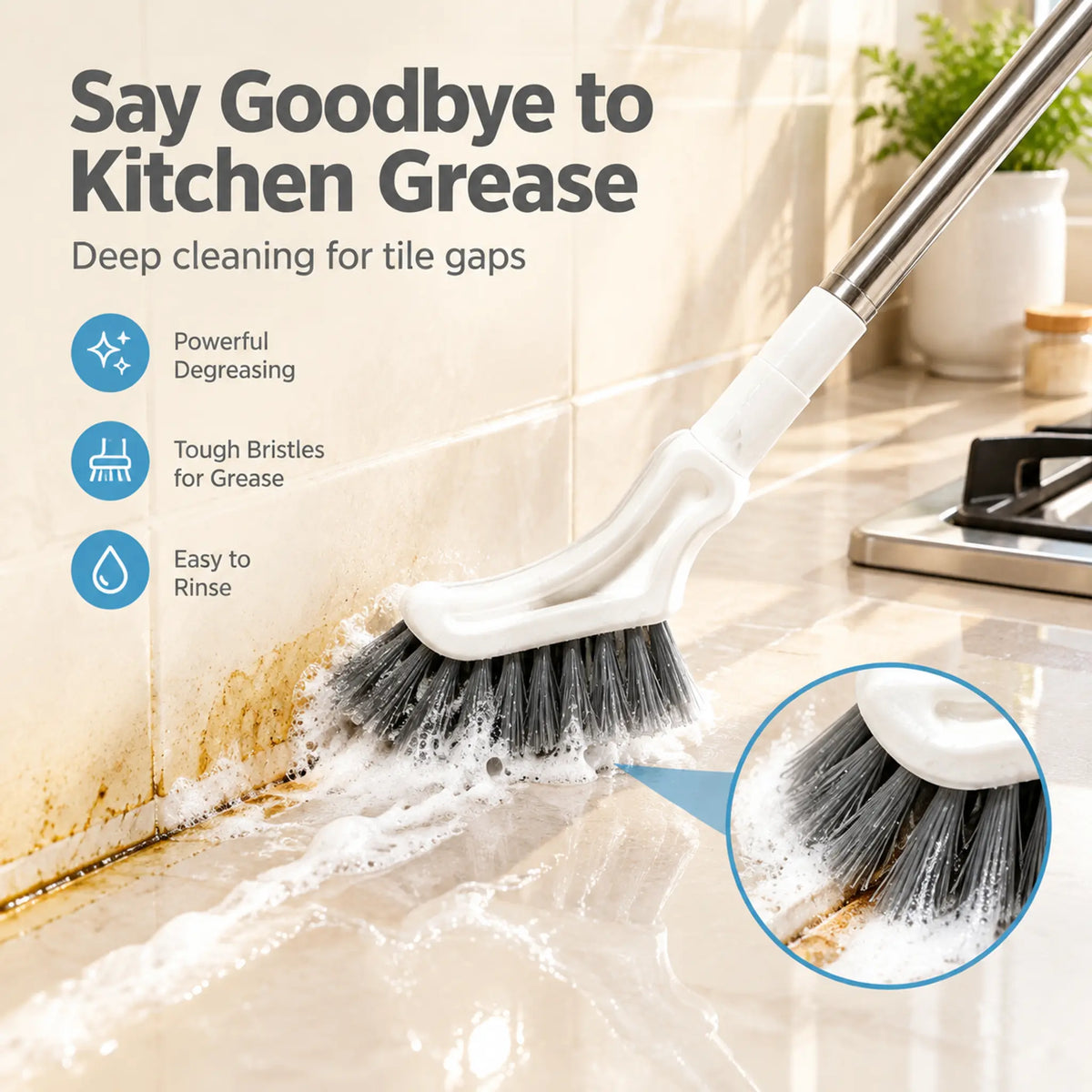 🔥LAST DAY: BUY 1 GET 1 FREE Telescopic Crevice Cleaning Brush