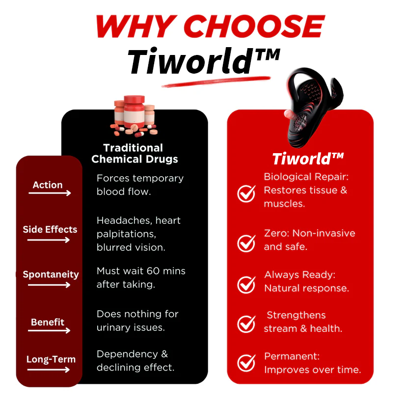 Tiworld™ VitalEngine Pro-The #1 5-in-1 at-home trainer that reverses ED; PE with advanced precision