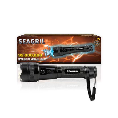 💥 2026 Upgrade 75% OFF ️🔦 SEAGRIL X95 2in1 Stun Flashlight ⚡ Light in Dark, Power in Danger