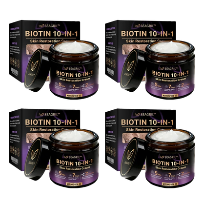Made and Shipped from USA ✨SEAGRIL® Biotin 10-in-1 Skin Restoration Cream 🍀