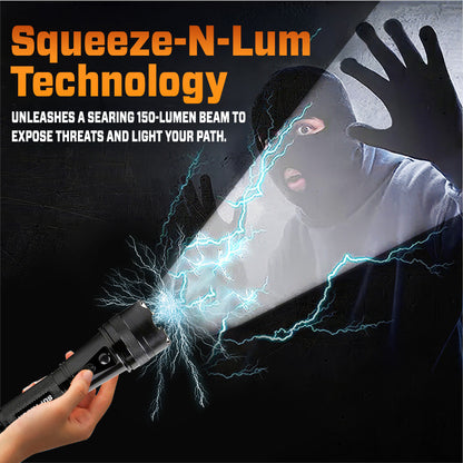 💥 2026 Upgrade 75% OFF ️🔦 SEAGRIL X95 2in1 Stun Flashlight ⚡ Light in Dark, Power in Danger