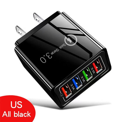 🔥Last Day 50% OFF - The Charger Big Tech Hates | 4-Port Quick Charge 3.0 + AI Performance Boost