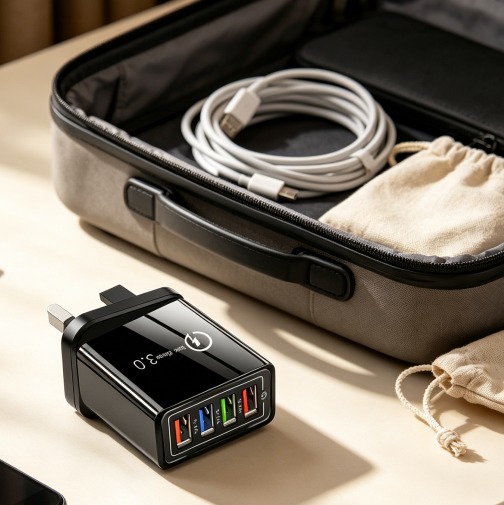 🔥Last Day 50% OFF - The Charger Big Tech Hates | 4-Port Quick Charge 3.0 + AI Performance Boost