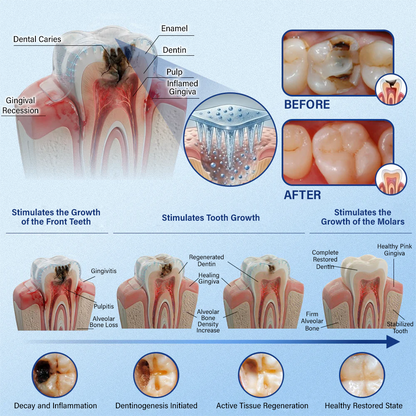 Your Smile🦷SEAGRIL® Tooth & Gum Repair Fast-Dissolving Microneedle Patch✨ (𝟓-𝐢𝐧-𝟏 💎 𝐑𝐞𝐛𝐮𝐢𝐥𝐝 𝐄𝐧𝐚𝐦𝐞𝐥 & 𝐃𝐞𝐧𝐭𝐢𝐧 • 𝐒𝐭𝐫𝐞𝐧𝐠𝐭𝐡𝐞𝐧 𝐆𝐮𝐦𝐬 • 𝐄𝐫𝐚𝐝𝐢𝐜𝐚𝐭𝐞 𝐓𝐚𝐫𝐭𝐚𝐫 & 𝐎𝐝𝐨𝐫 • 𝐖𝐡𝐢𝐭𝐞𝐧𝐢𝐧𝐠 • 𝐒𝐭𝐨𝐩 𝐓𝐨𝐨𝐭𝐡 𝐒𝐞𝐧𝐬𝐢𝐭𝐢𝐯𝐢𝐭𝐲)