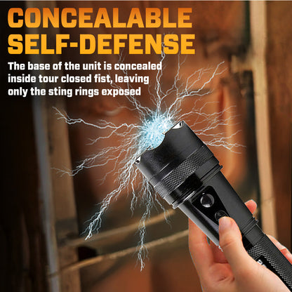 💥 2026 Upgrade 75% OFF ️🔦 SEAGRIL X95 2in1 Stun Flashlight ⚡ Light in Dark, Power in Danger