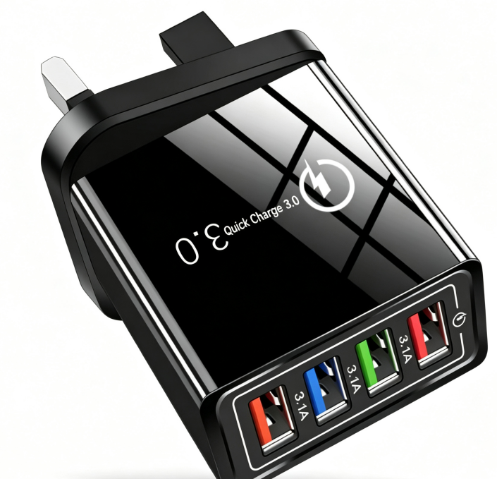🔥Last Day 50% OFF - The Charger Big Tech Hates | 4-Port Quick Charge 3.0 + AI Performance Boost