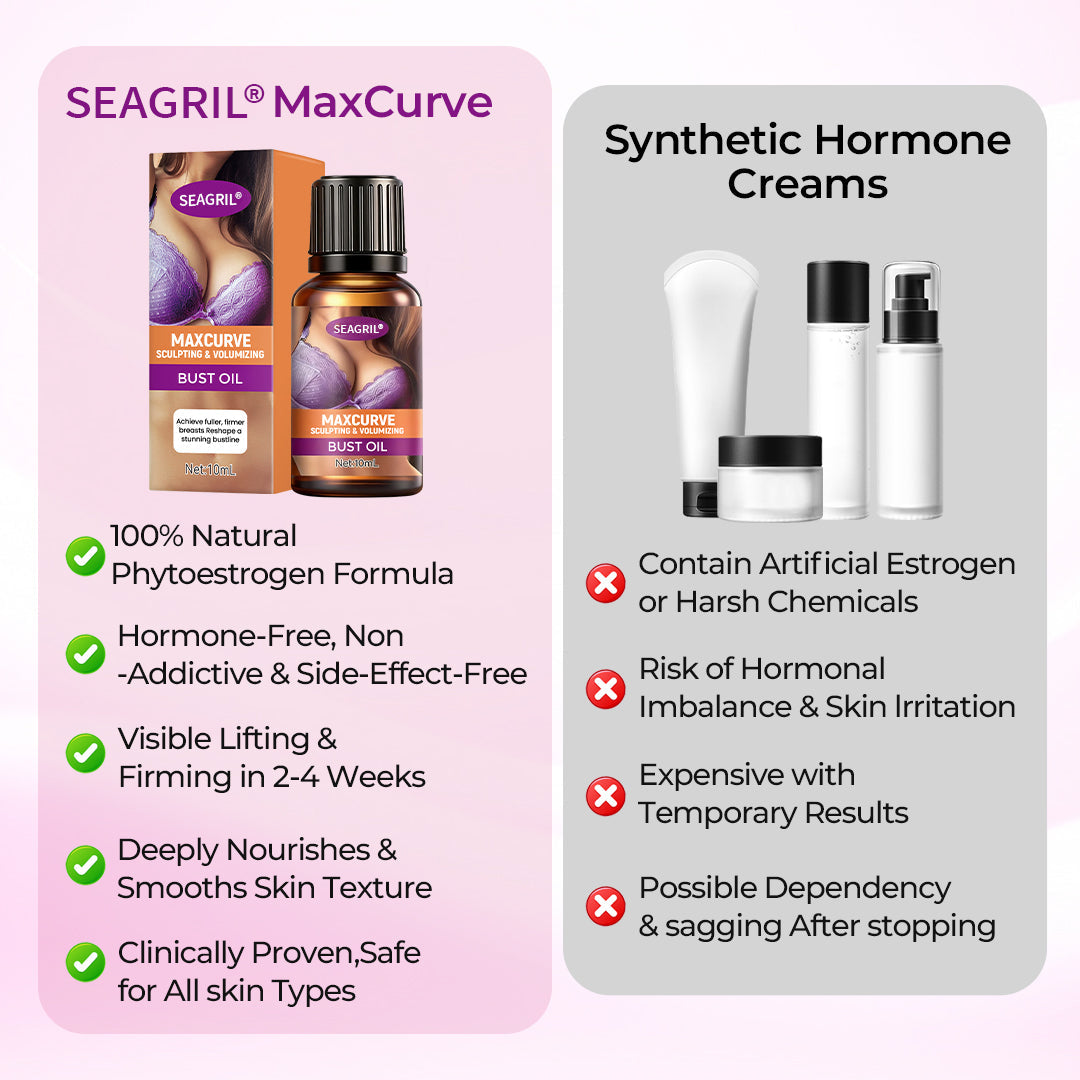 SEAGRIL®MaxCurve Sculpting & Volumizing Bust Oil