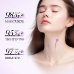 Reduces Wrinkles and Double Chin,Five Rollers for All Around Massage,Neck Firming Cream