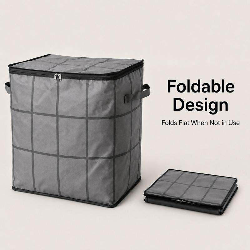 🏠Extra Spacious Zippered Storage Bag Saves Closet Space