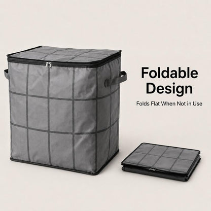 🏠Extra Spacious Zippered Storage Bag Saves Closet Space