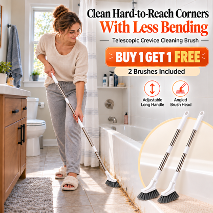 🔥LAST DAY: BUY 1 GET 1 FREE Telescopic Crevice Cleaning Brush