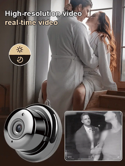 [Upgraded ultra-invisible] No-plug camera🔥